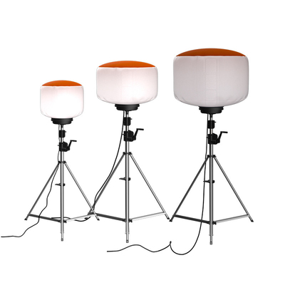 1400W移動式LED照明ライトタワー、3.8m伸縮マスト付き