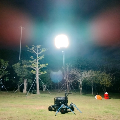 直接販売 800W 3.8M 高さ 移動式 LED ワークライト 建設用照明塔