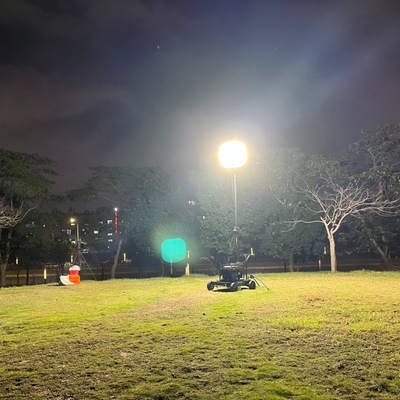 直接販売 800W 3.8M 高さ 移動式 LED ワークライト 建設用照明塔