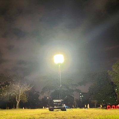 500W産業用LEDバルーンワークライト ETL認定モバイル三脚望遠鏡スタンド