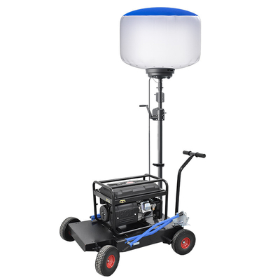 望遠鏡型携帯ライトタワー発電機 1400W LED風船ランプ 224000lm