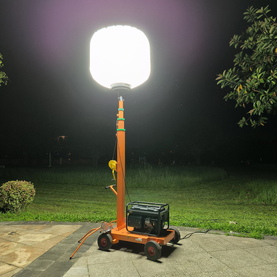 高功率LED望遠鏡照明塔 1400W 風船屋外塔ライト 工業用