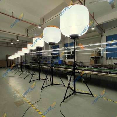 パテントデザイン 作業ランプ 600W LED バルーンライトタワー 鉱山の場所