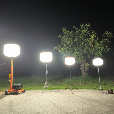 汎用的なポータブルワークライト 700Watt バルーン LEDライトタワー道路整備用