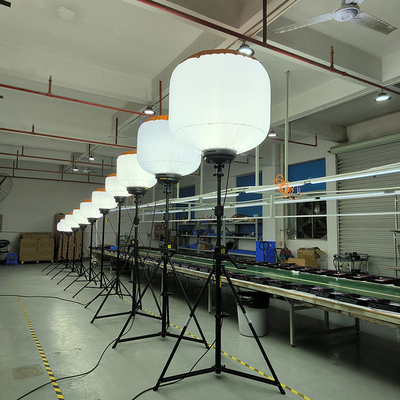 1200ワット LED バルーンライト 塔 三脚 屋外作業用 請負業者のためのライト