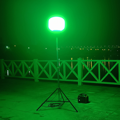 トロリーカート バルーンライトタワー 150W RGB LEDライトタワー 屋外活動用