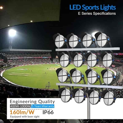 ポータブル 750W 1000W LEDスタジアム 防災灯 走行範囲のために