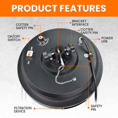500W LEDバルーンライト IP65 50000時間 160lm/W AC90-305V